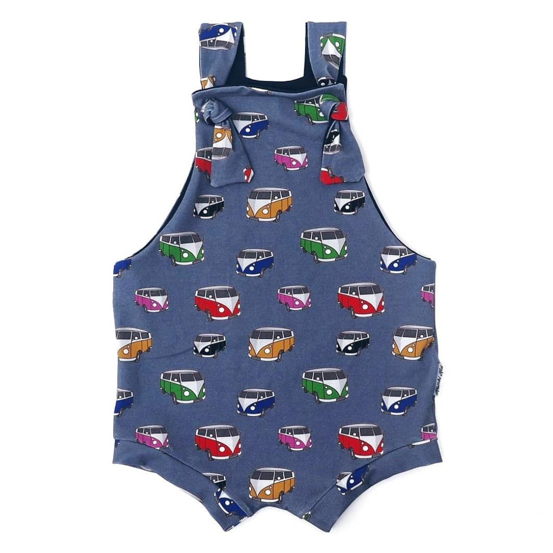 Shortie Overalls - Colourful Camper