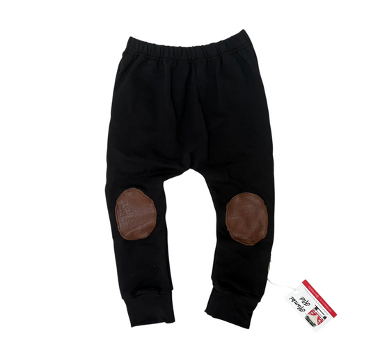 Knee Patch Harem Pants