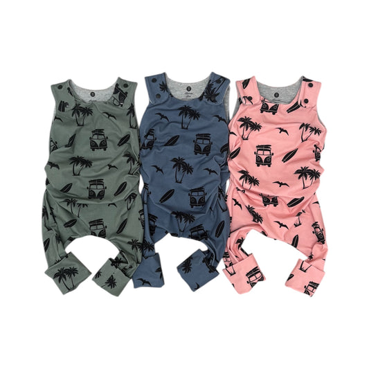 Camper Grow With Me Romper