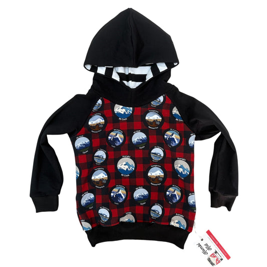 Alpine Hoodie - Red Check