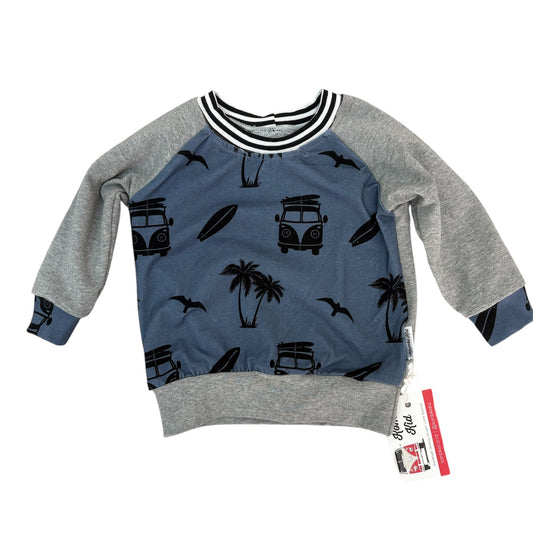 Denim Blue Camper Crew Jumper