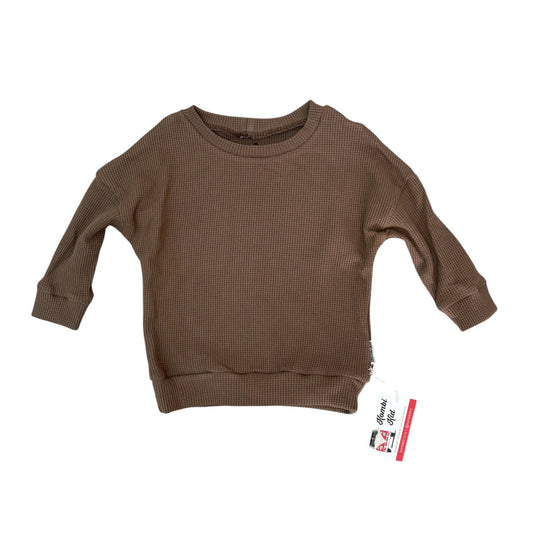 Chocolate Waffle Dolman Top