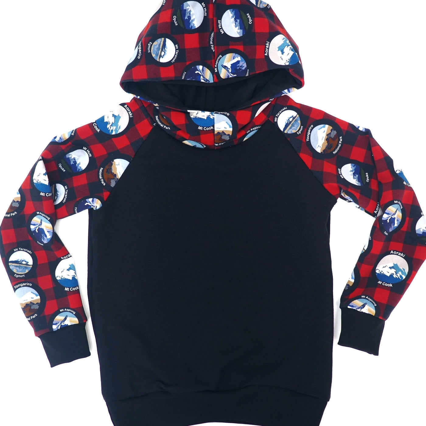 Alpine Hoodie - Red Check