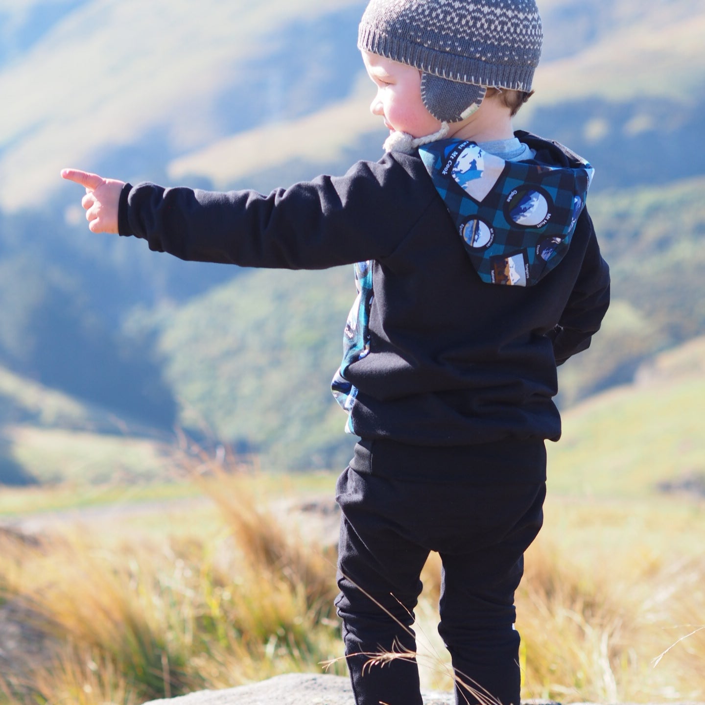 Alpine Hoodie - Teal Check